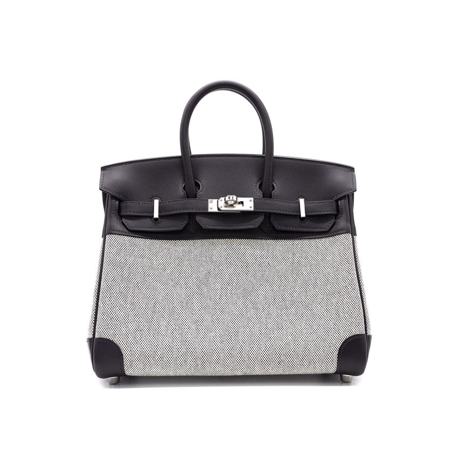 Birkin 25 Black and Prunoir
