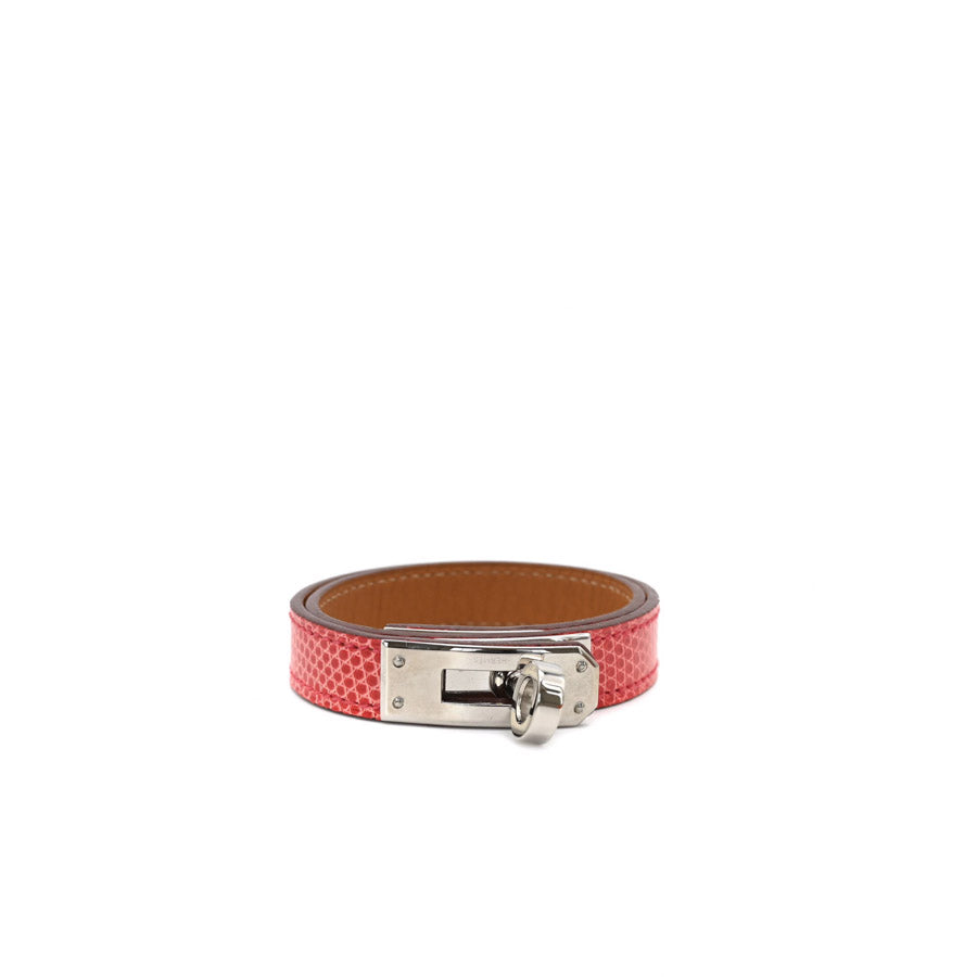 Kelly Double Tour Bracelet Lizard